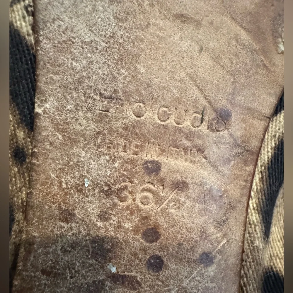 DOLCE & GABANNA leopard ballet flats size 36.5 - Picture 5 of 5